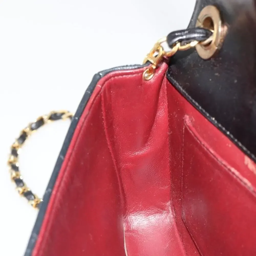 Chanel Matelasse Bijoux Chain Shoulder Bag Black